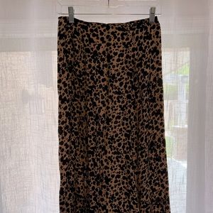 Reformation skirt with high slit - size small